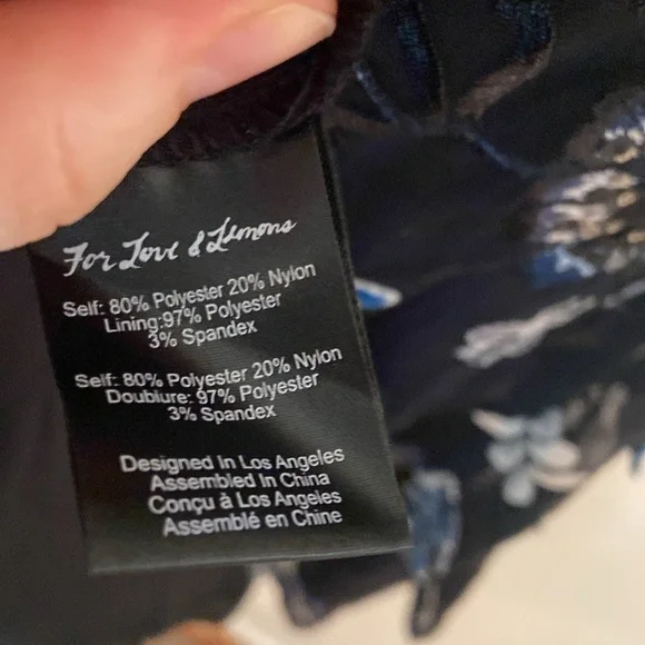 NWT For Love and Lemons Botanic Mini Strapless - Picture 10 of 10